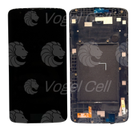 TELA DISPLAY LG K7 K330 PRETO COM ARO