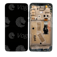 TELA DISPLAY MOTOROLA MOTO G8 POWER XT2041 C/ARO PRETO RETIRADA