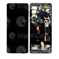TELA DISPLAY MOTOROLA MOTO EDGE XT2063 CURVADO  C/ ARO PRETO  ORIGINAL NACIONAL