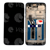 TELA DISPLAY MOTOROLA MOTO G7 POWER/ XT1955 C/ ARO AZUL ZL