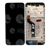 TELA DISPLAY MOTOROLA MOTO G9 PLAY XT2083 C/ARO PRETO ORIGINAL CH