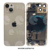 CARCAÇA IPHONE 13 BRANCO S/ BATERIA 1 LINHA