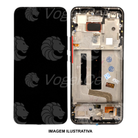 TELA DISPLAY XIAOMI MI 10 LITE VIVID C/ ARO AZUL VIVID