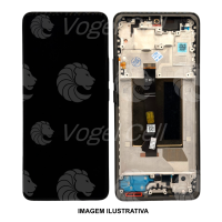 TELA DISPLAY XIAOMI NOTE 14 PRO PLUS 5G C/ARO GRAFITE ORI NACIONAL