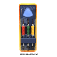KIT CHAVES  YAXUN 4 PEÇAS YX8184