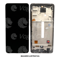 TELA DISPLAY SAMSUNG A52 5G / A526 C/ ARO GRAFITE KBS (6 MESES DE GARANTIA)