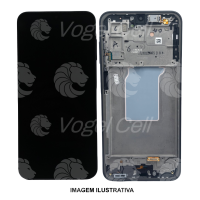 TELA DISPLAY SAMSUNG A26 5G A266 C/ARO GRAFITE ORIGINAL NACIONAL