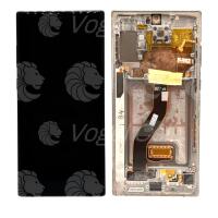 TELA DISPLAY SAMSUNG NOTE 10 PLUS N975 C/ ARO GRAFITE RETIRADA NACIONAL