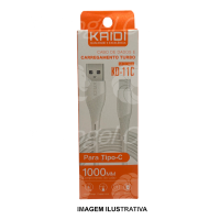CABO USB KAID TIPO-C KD-11C 1000MM