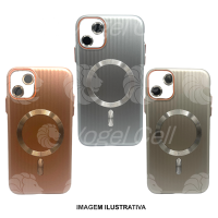 CAPA ACRILICA  C/ MAGASAFE RYL MODELOS IPHONE  16 PRO MAX 11  16