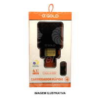 CARREGADOR C/ CABO REMOVIVEL OXGOLD 4.1 IPHONE  CA22-2