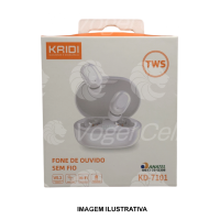 FONE DE OUVIDO BLUETOOTH  KAIDI KD-7101