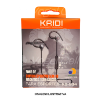 FONE DE OUVIDO ESPORTIVO MAGNETICO E COM GANCHO KD-904