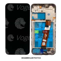 TELA DISPLAY SAMSUNG A01 / A015 C/ ARO VIVID
