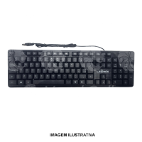 TECLADO COM  FIO  LEHMOX LEY-1603