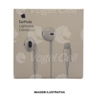 FONE DE OUVIDO IPHONE EAR PODS LIGHTNING CONNECTOR