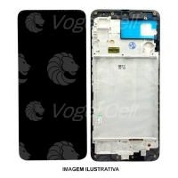 TELA DISPLAY SAMSUNG M22 / M225 C/ ARO INCELL