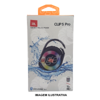 CAIXA DE SOM CLIP 5 PRO BLUETHOOTH 3W