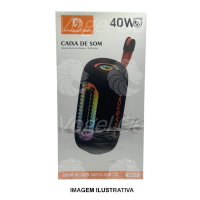 CAIXA DE SOM HMASTON BLUETHOOTH 40W TN47