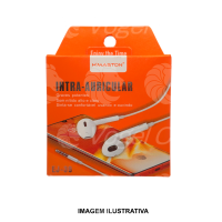 FONE DE OUVIDO COLORIDO HMASTON INTRA-AURICULAR P2 EJ-39