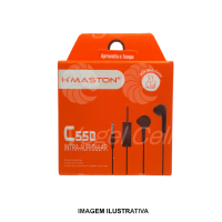 FONE DE OUVIDO HMASTON C550 INTRA AURICULAR  P2