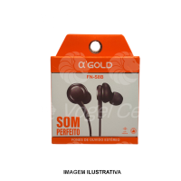 FONE DE OUVIDO P2 OXGOLD FN-S8B