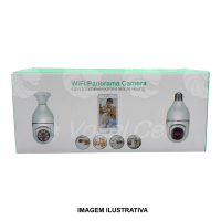 CAMERA LAMPADA  WIFI 360 JK 8177