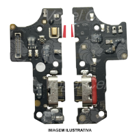 SUB PLACA COM CONECTOR DE CARGA MOTOROLA MOTO G14