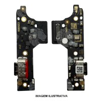 SUB PLACA COM CONECTOR DE CARGA REDMI 12 4G/5G