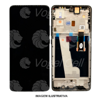 TELA DISPLAY MOTOROLA MOTO EDGE 30 / XT2203 C/ ARO GRAFITE VIVID