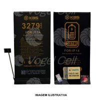 BATERIA IPHONE  14  3279MAH KBS ANATEL   (1 ANO DE GARANTIA)
