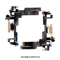 FLEX CONECTOR DE CARGA IPHONE 14 BRANCO