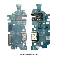 SUB PLACA COM CONECTOR DE CARGA DE  SAMSUNG A25
