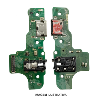 SUB PLACA COM CONECTOR DE CARGA SAMSUNG A20S VERSÃO M14