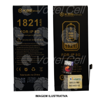 BATERIA IPHONE 8G KBS ANATEL (1 ANO DE GARANTIA)