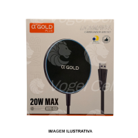 CARREGADOR INDUÇAO OXGOLD  20W MAX  BTE-52