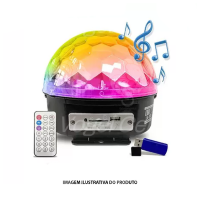 GLOBO MAGICO LED DE CRISTAL  LUATEK LK-306