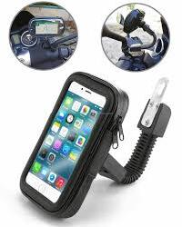 SUPORTE DE CELULAR PARA MOTOCICLETA A PROVA D´AGUA LEHMOX LEY-2121 7