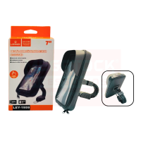 SUPORTE DE CELULAR PARA MOTOCICLETA A PROVA D´ÁGUA LEHMOX LEY-1959 7