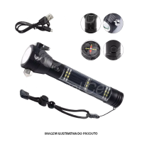 LANTERNA FLASHLIGHT MULTI FUNÇOES AL-B1770