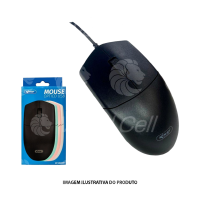 MOUSE COM FIO KNUP KP-MU009