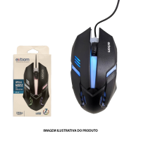 MOUSE EXBOM GAMER COM FIO MS-62