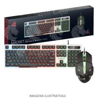 TECLADO E MOUSE GAMER  C/ LED  KP-TE124
