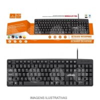 TECLADO COM FIO LEHMOX LEY-1584
