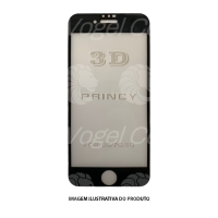 PELÍCULA DE VIDRO 3D IPHONE  7G / 8G PRETA