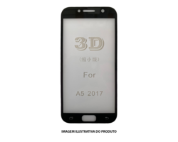 PELÍCULA DE VIDRO 3D SAMSUNG A5 2017 PRETA