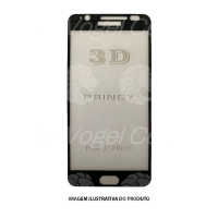 PELÍCULA DE VIDRO 3D SAMSUNG GALAXY J7 PRIME PRETA