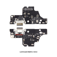 SUB PLACA COM CONECTOR DE CARGA MOTOROLA MOTO G31 (TURBO)