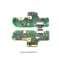 SUB PLACA COM CONECTOR DE CARGA MOTOROLA MOTO G9 POWER