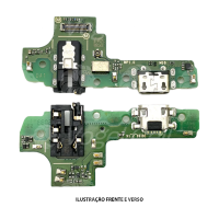 SUB PLACA COM CONECTOR DE CARGA SAMSUNG A10S  M16